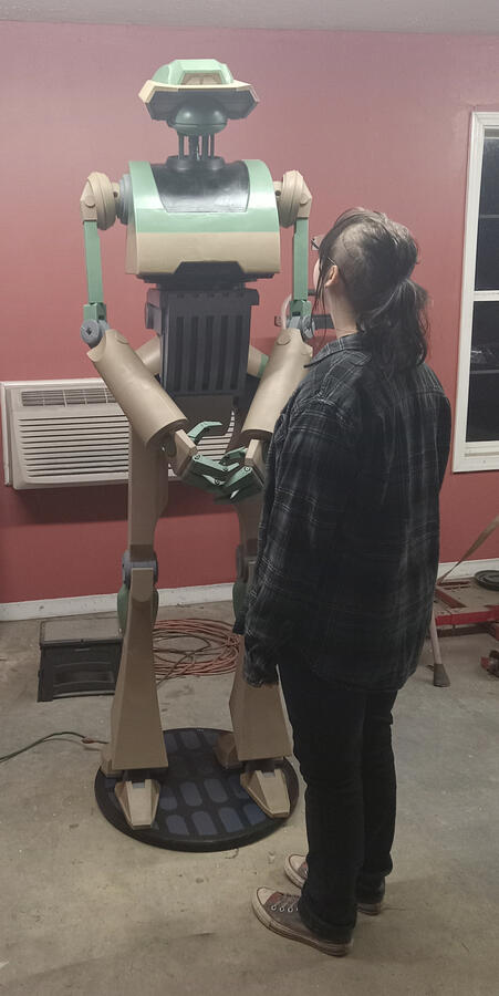 Person is 5' 3" Tall